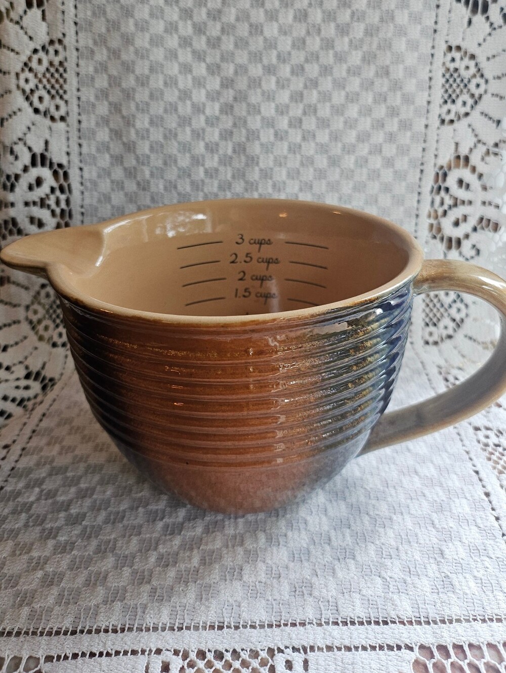 Teleflora Stoneware Measuring Cup